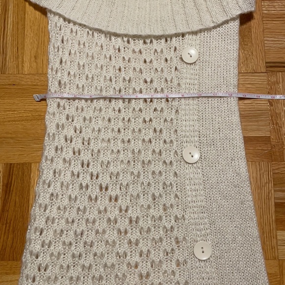 Say What? White off shoulder/off-the-shoulder sweater dress - Size Small - Picture 7 of 7